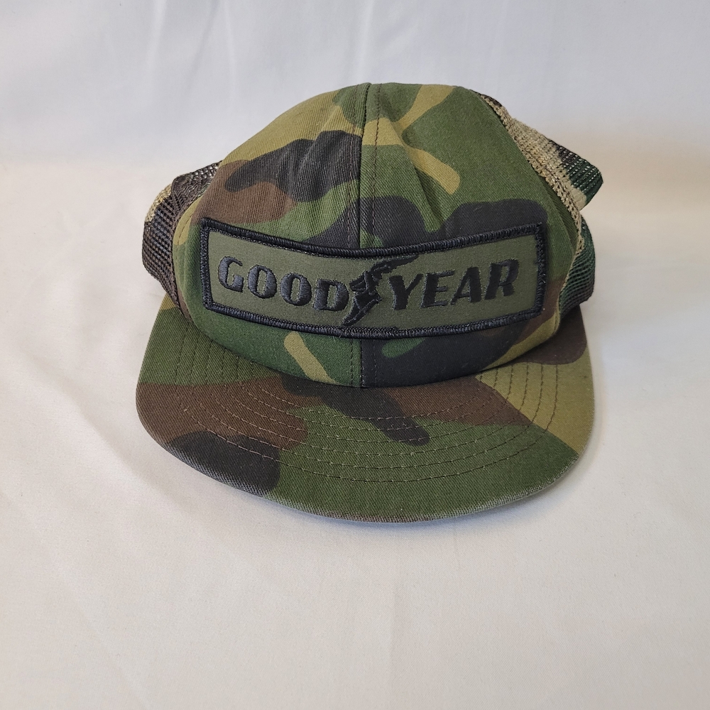 Vintage Camo Mesh Trucker Hat